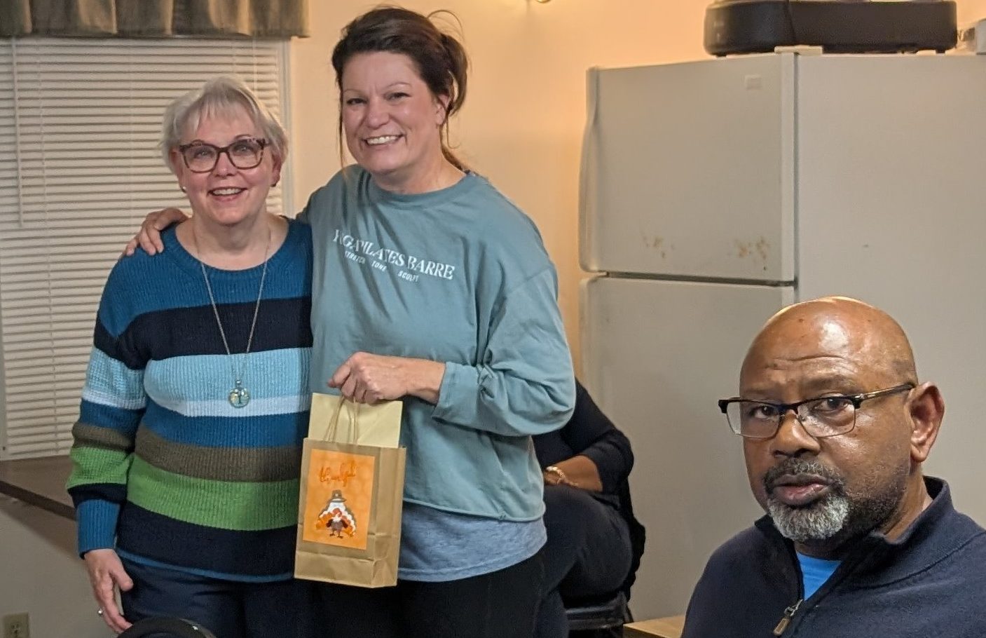 Monroe County Dems Celebrate Election Victories,  Pay tribute to Larry Evans and Give gift cards to the Grace UMC mission at Americas Best Hotel